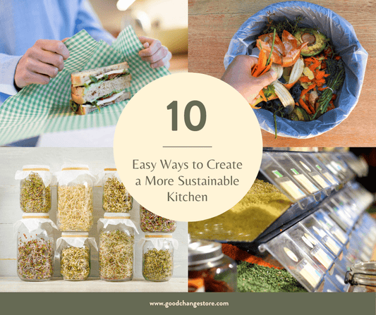 10 Easy Ways to Create a more Sustainable Kitchen