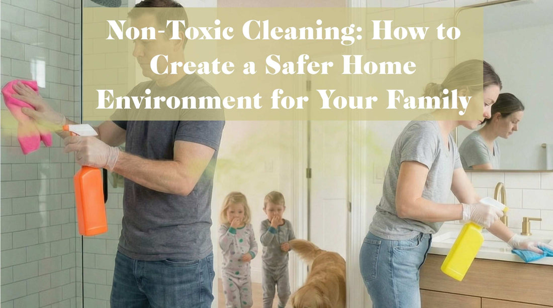 Non-Toxic Cleaning: How to Create a Safer Home Environment for Your Family