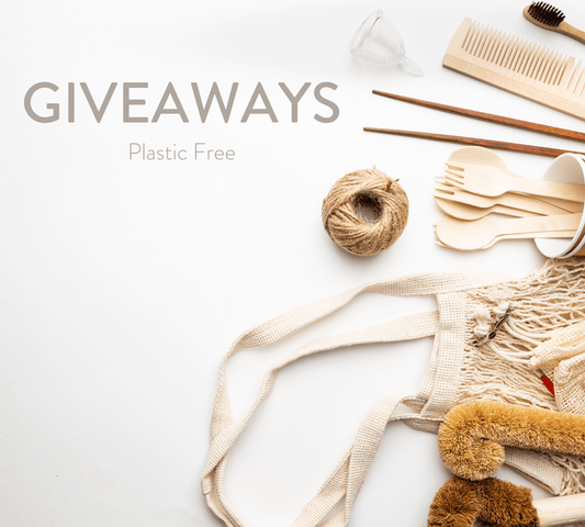 Plastic Free July - GIVEAWAYS