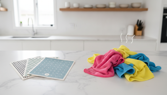 Why Your Cleaning Cloth Is Full of Microplastics (And What to Use Instead)