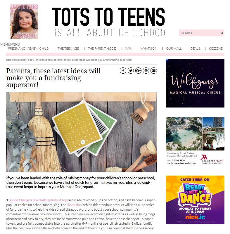 The Best Fundraiser for Schools – The Eco Cloth Fundraiser